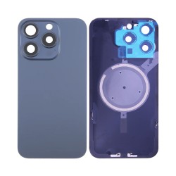 Back Cover+Camera Lens Apple iPhone 15 Pro Max Blue Back Cover+Camera Lens Apple iPhone 15 Pro Max Blue